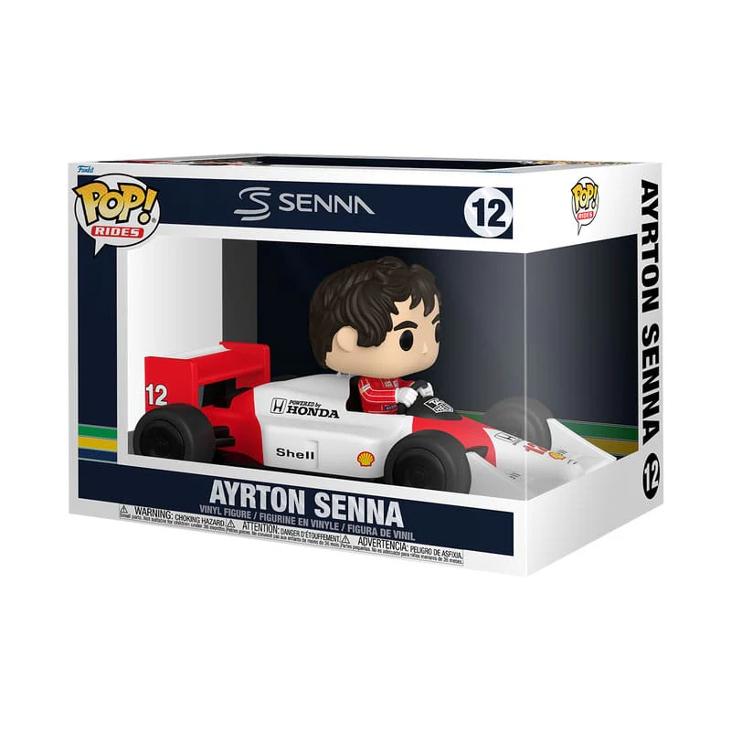 Funko Pop Rides Formula 1 McLaren Ayrton Senna 12 - Image 2