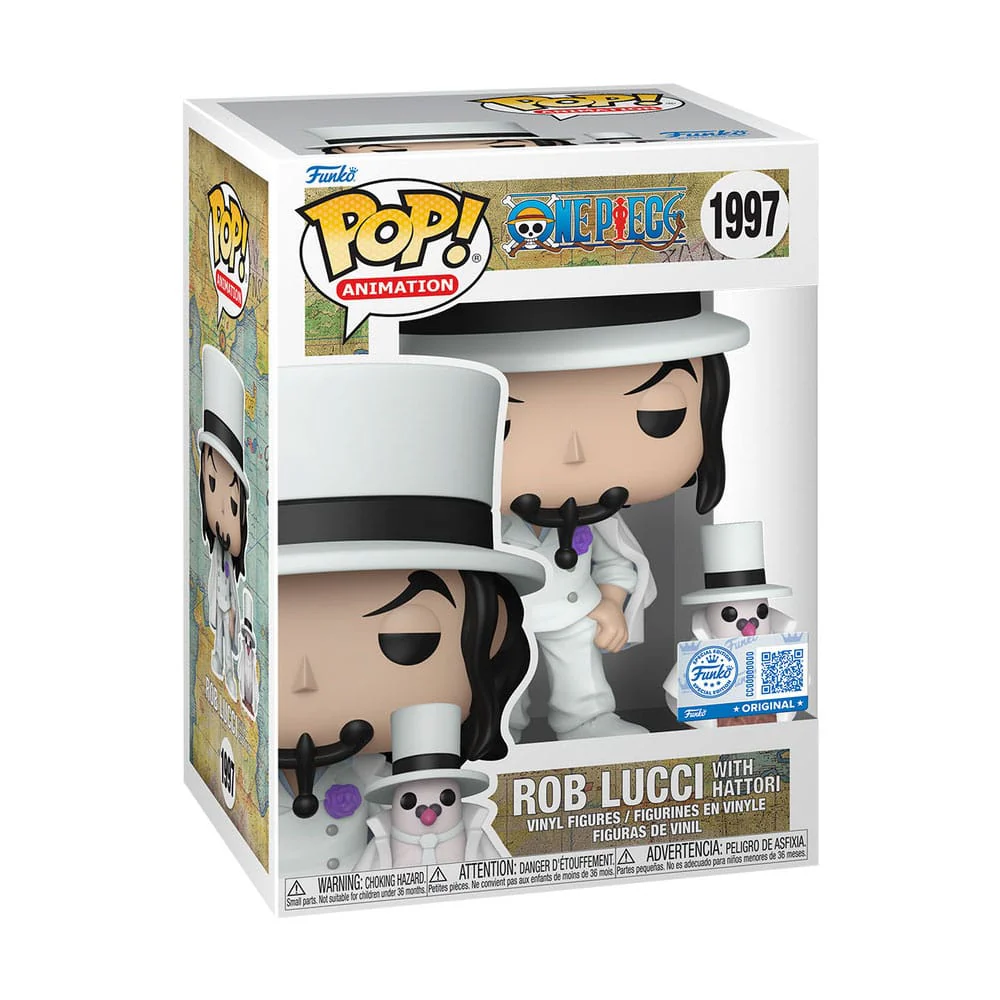 Funko Pop Rob Lucci with Hattori 1997 One Piece Special Edition - Image 2