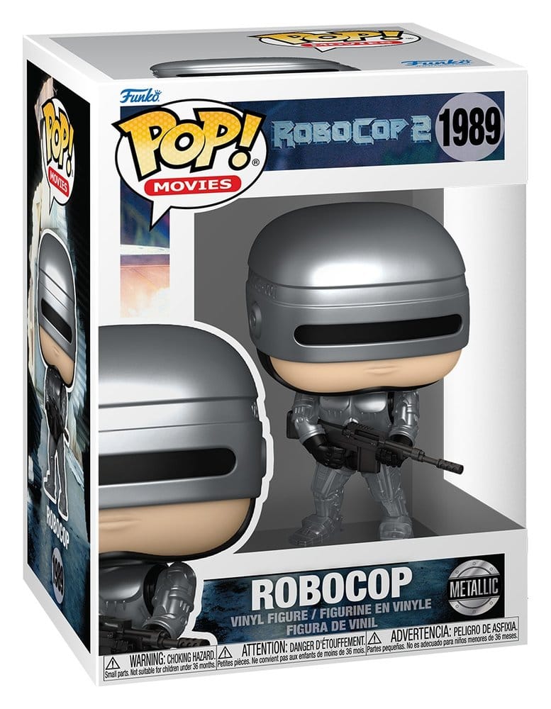 Funko Pop Robocop 1989 Robocop 2 Metallic - Image 2