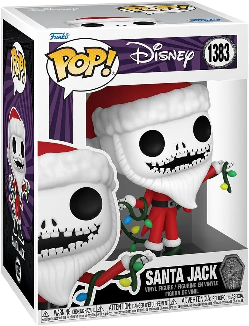 Funko POP Santa Jack 1383 Nightmare Before Christmas Disney - Image 3