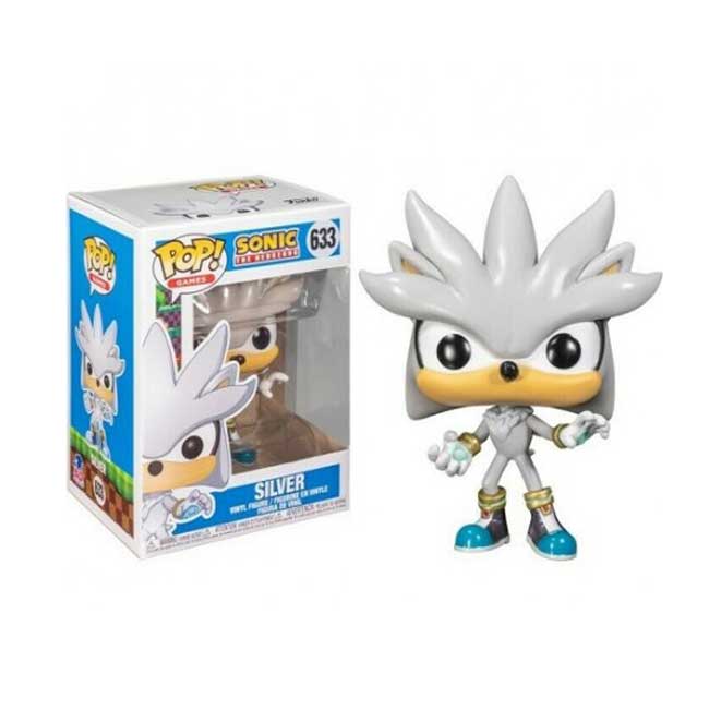 Funko Pop Silver  Sonic The Hedgehog 633