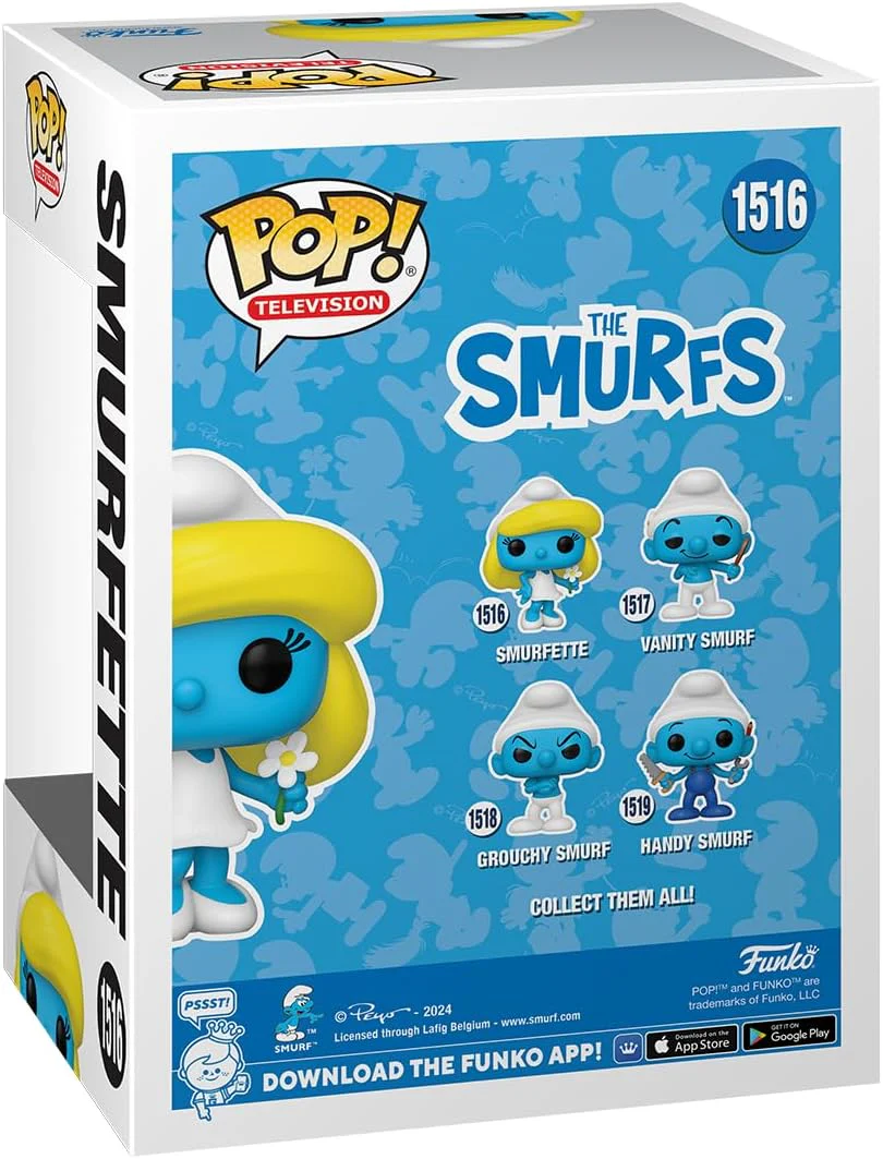 Funko POP SMURFETTE Puffetta 1516 SMURFS  I Puffi - Image 2