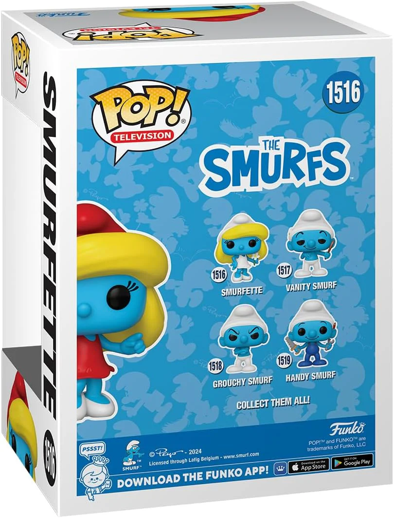 Funko POP SMURFETTE Puffetta 1516 SMURFS  I Puffi CHASE - Image 3