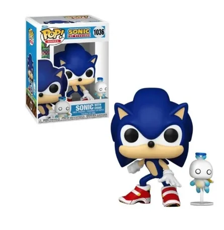 Funko Pop Sonic With Hero Chao 1036 Sonic the Hedgehog