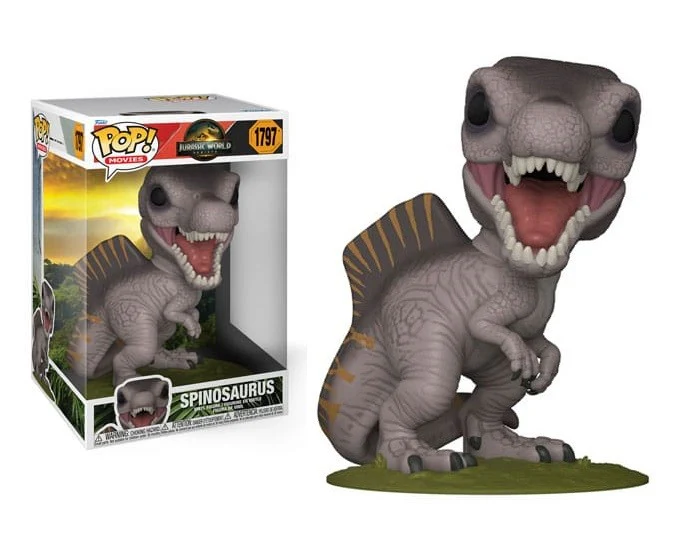 Funko Pop Spinosaurus 1797 Jurassic World Rebirth Super Sized Jumbo