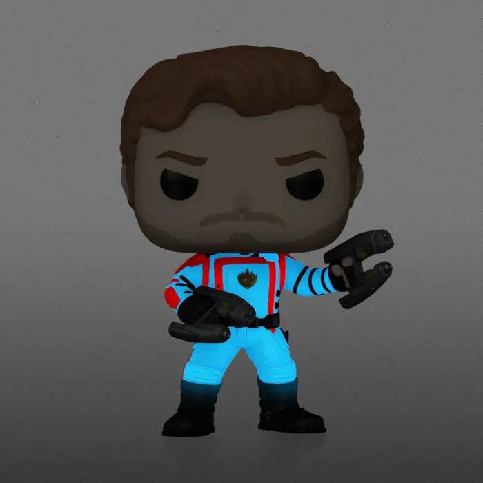 Funko Pop Star Lord 1201 Marvel Guardians of the Galaxy Special Edition Glow in the Dark - Image 3