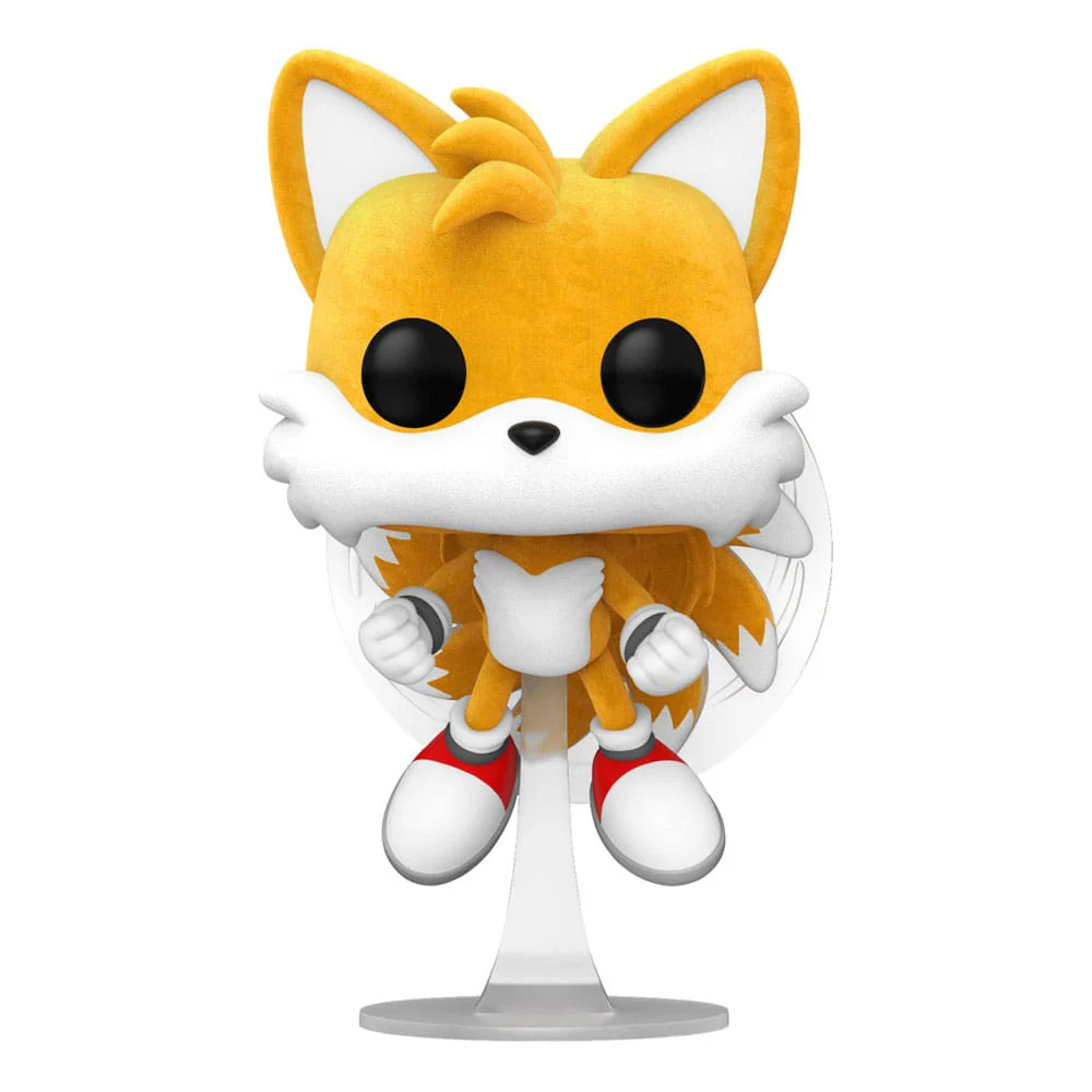Funko Pop Tails 978 Sonic The Hedgehog CHASE Flocked