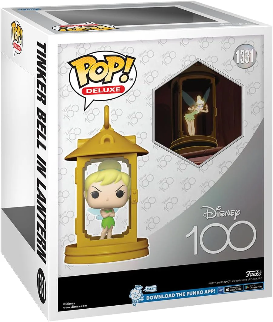 Funko Pop Tinker bell in lantern 1331 Peter Pan Disney 100 - Image 4
