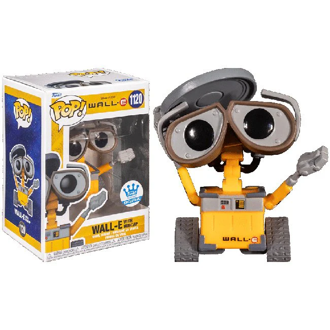 Funko Pop Wall-E with hubcap Funko exclusive Disney Pixar 1120