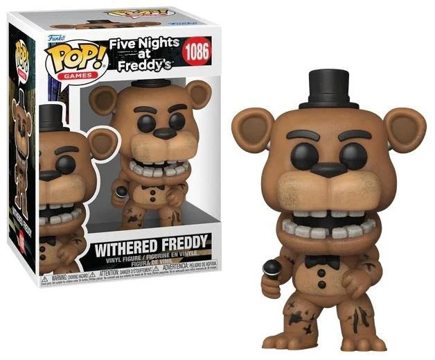 Funko POP Withered Freddy 1086 Five Night At Freddy's - Image 2