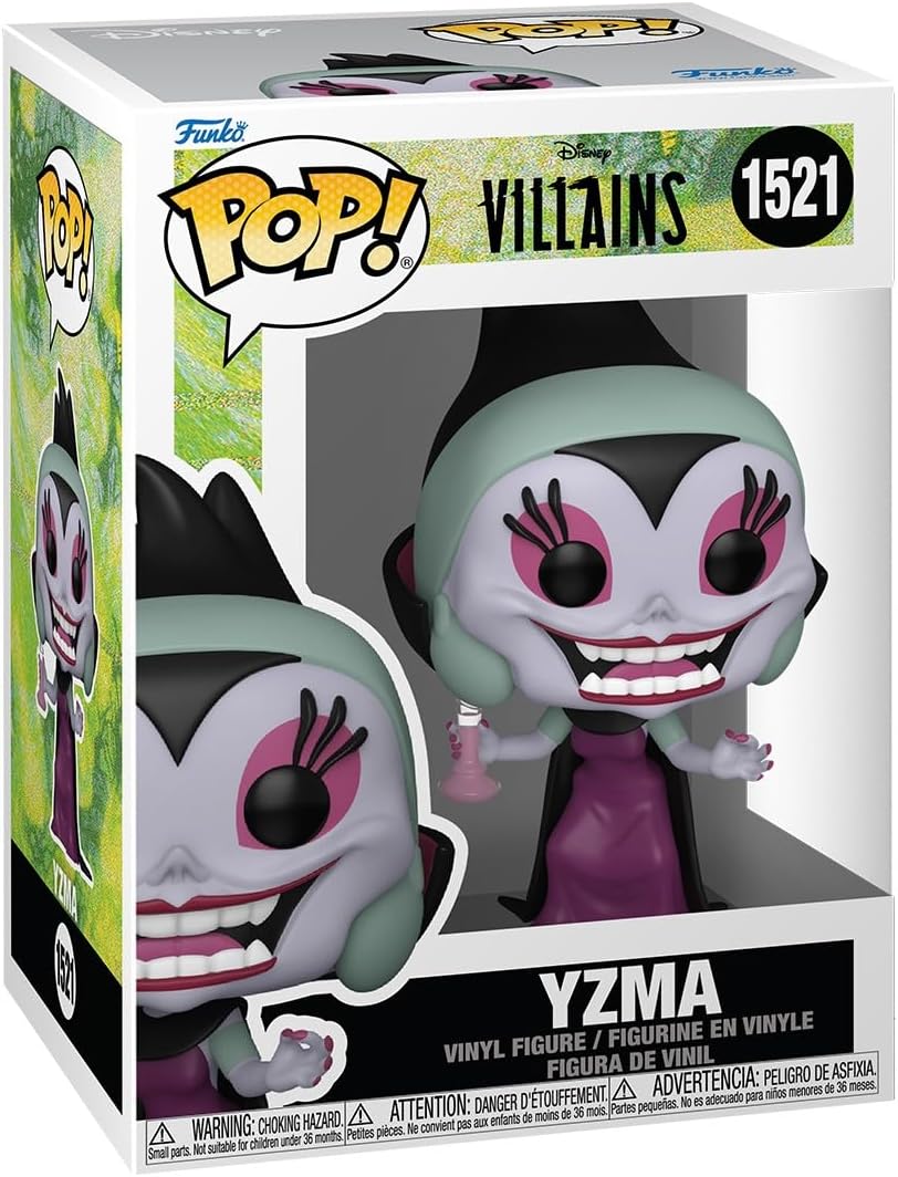 Funko Pop Yzma 1521 villains Disney Le follie dell'imperatore - Image 2