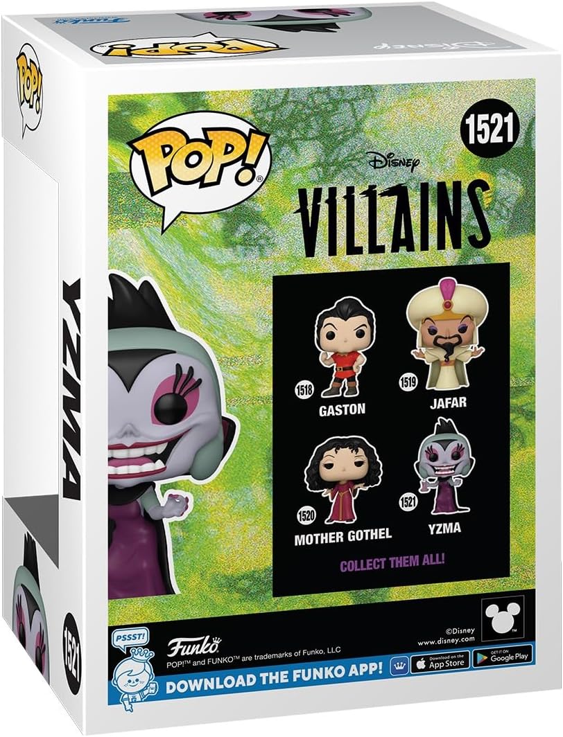 Funko Pop Yzma 1521 villains Disney Le follie dell'imperatore - Image 4