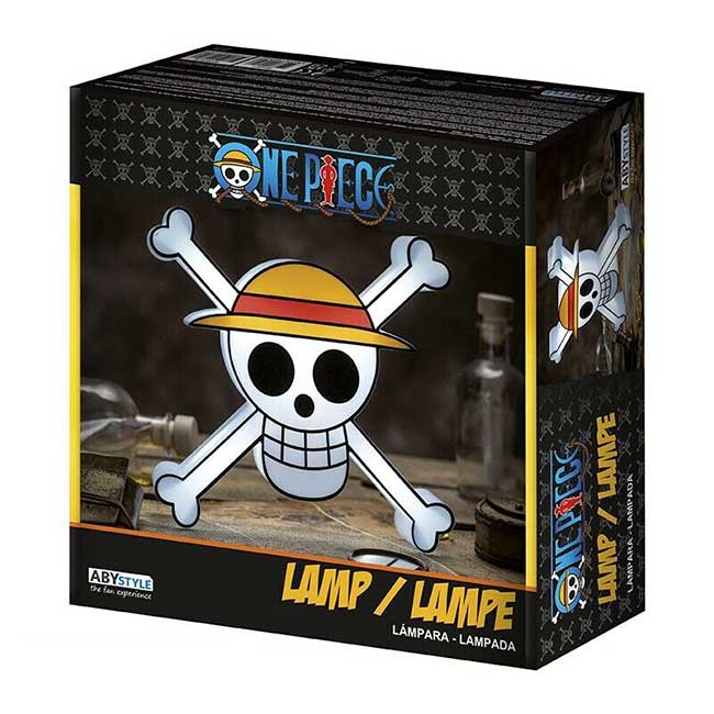 Lampada Logo ciurma Cappello di Paglia 3D One Piece - Image 3
