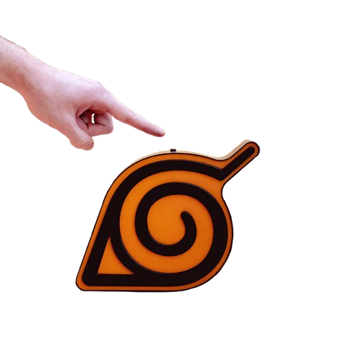 Lampada Simbolo Konoha Naruto Shippuden