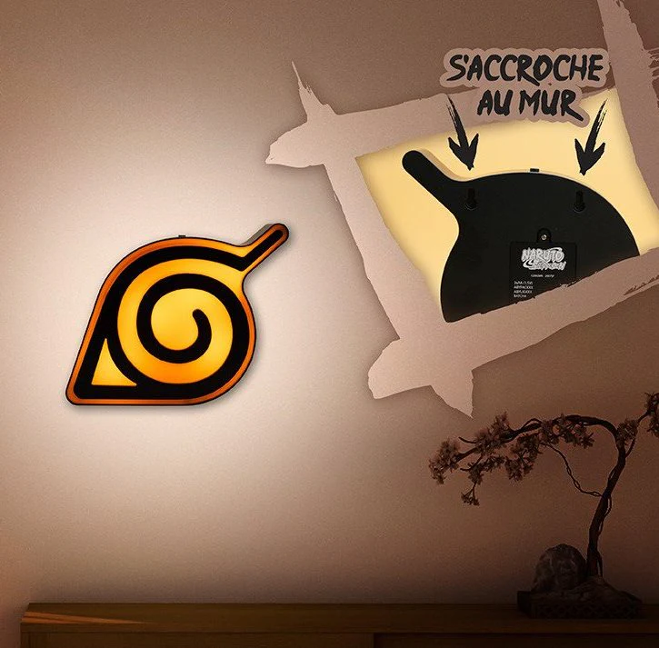Lampada Simbolo Konoha Naruto Shippuden - Image 3