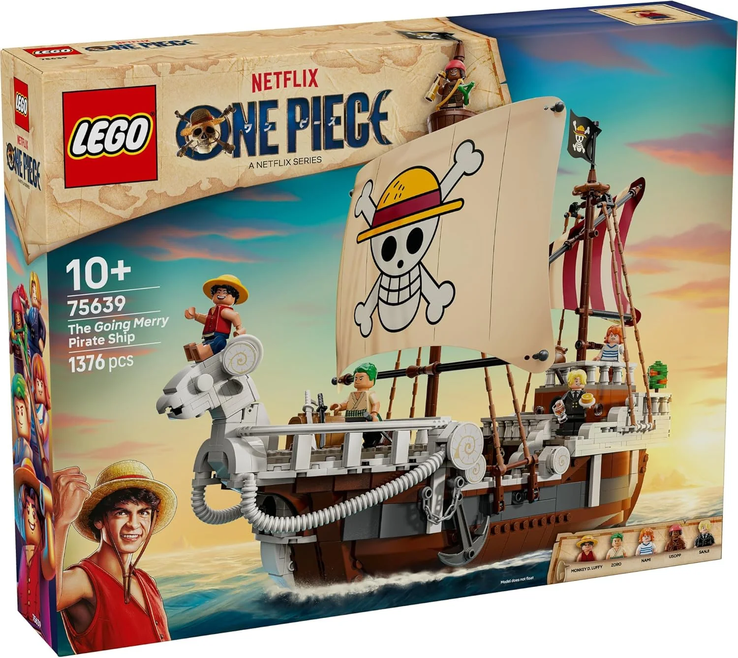 Lego One Piece The Going Merry Pirate Ship - Image 3