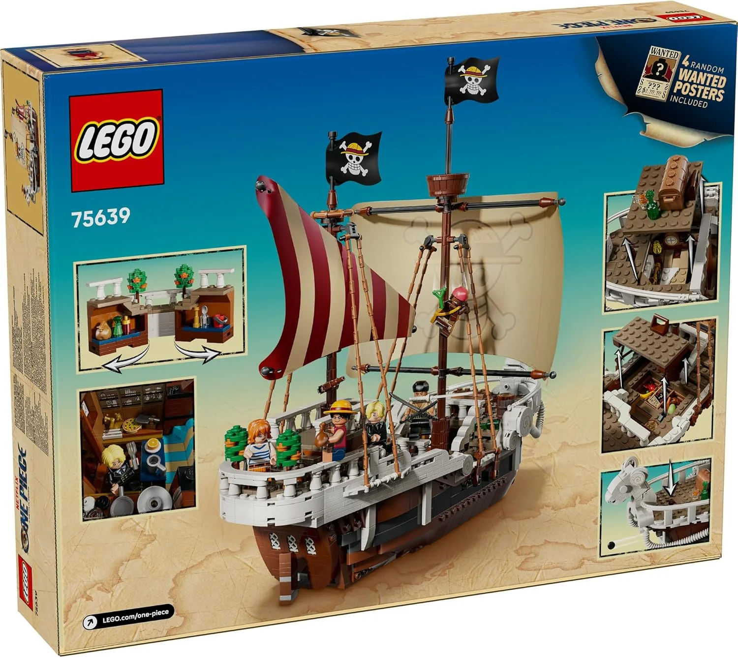 Lego One Piece The Going Merry Pirate Ship - Image 4