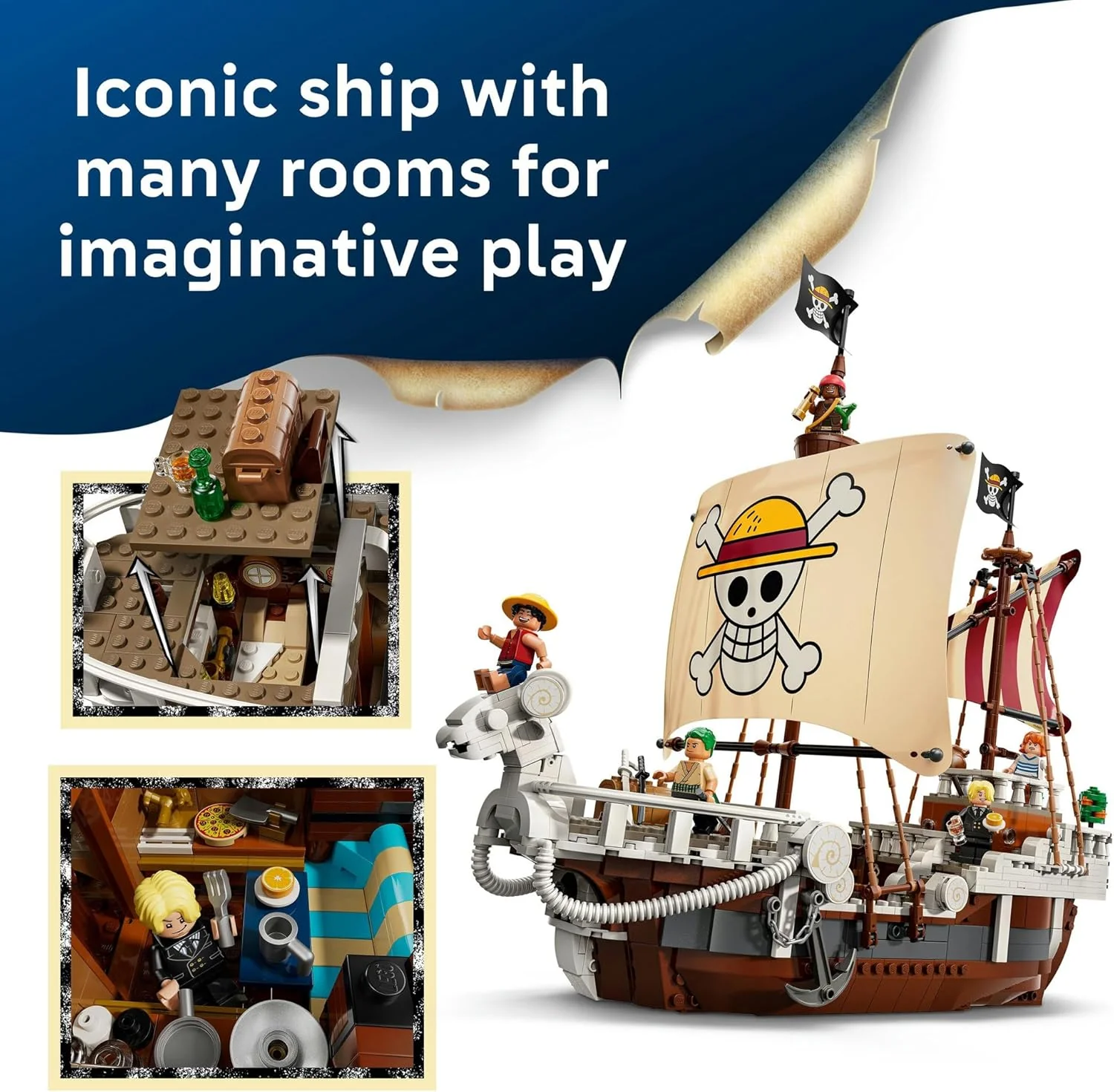 Lego One Piece The Going Merry Pirate Ship - Image 7
