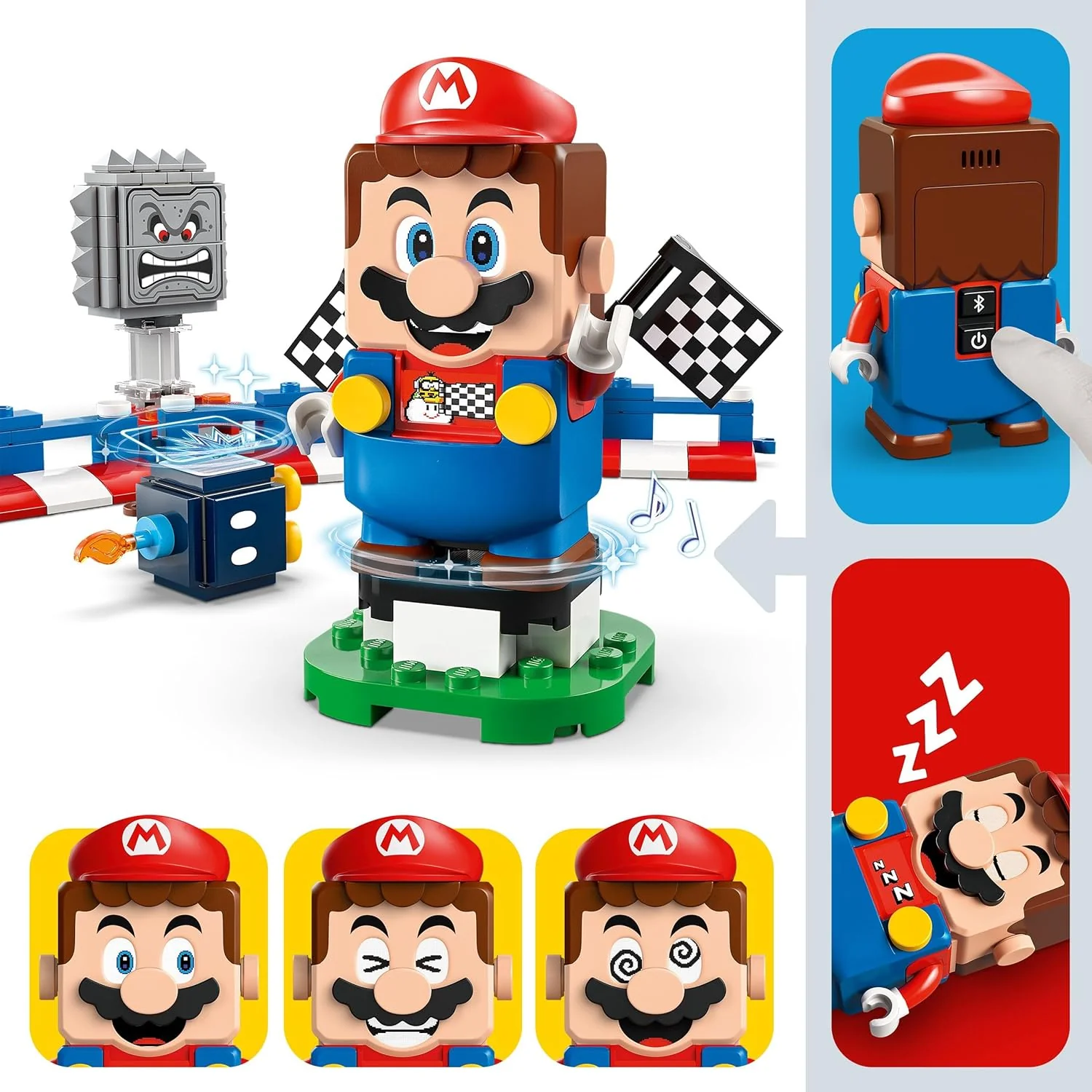 LEGO SUPER MARIO  MARIO KART: MARIO INTERATTIVO E KART STANDARD - Image 5