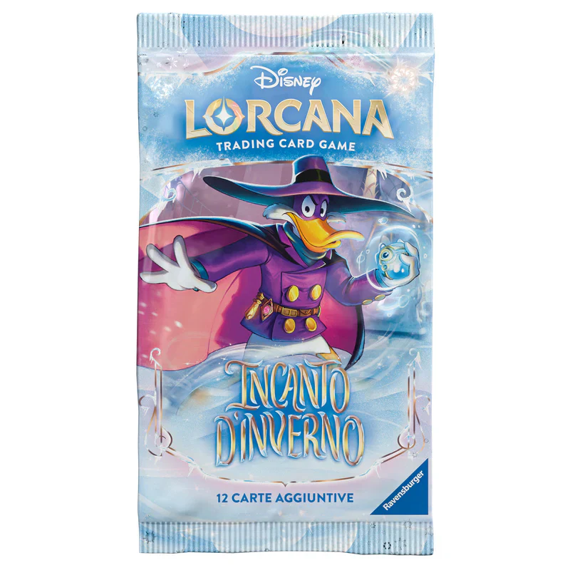 Lorcana Incanto D'inverno Busta da 12 carte Disney ITA - Image 2