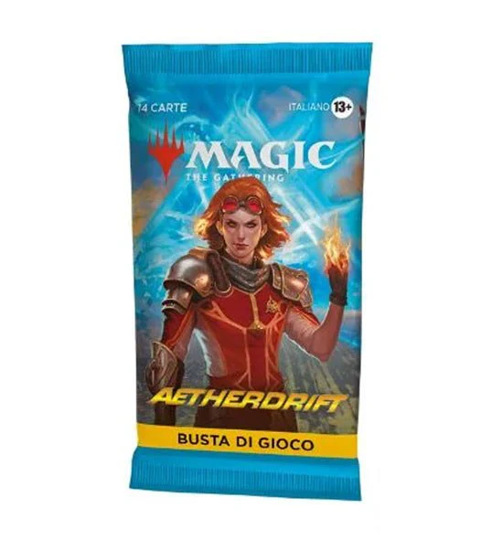 Magic The Gathering Aetherdrift Busta da Gioco da 14 carte ITA
