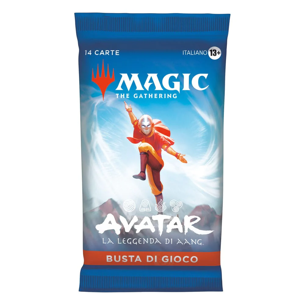 Magic The Gathering La Leggenda di Aang Busta di Gioco da 14 carte ITA