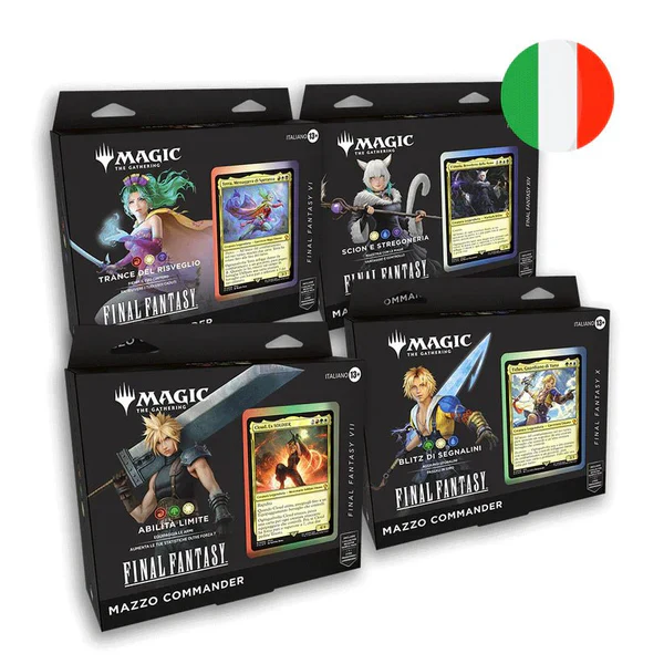 Magic the Gathering Mazzo Commander Final Fantasy ITA