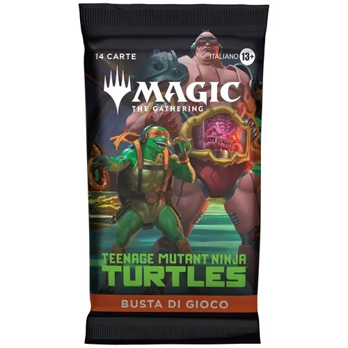 Magic the Gathering Teenage Mutant Ninja Turtle Busta di Gioco da 14 carte ITA - Image 2