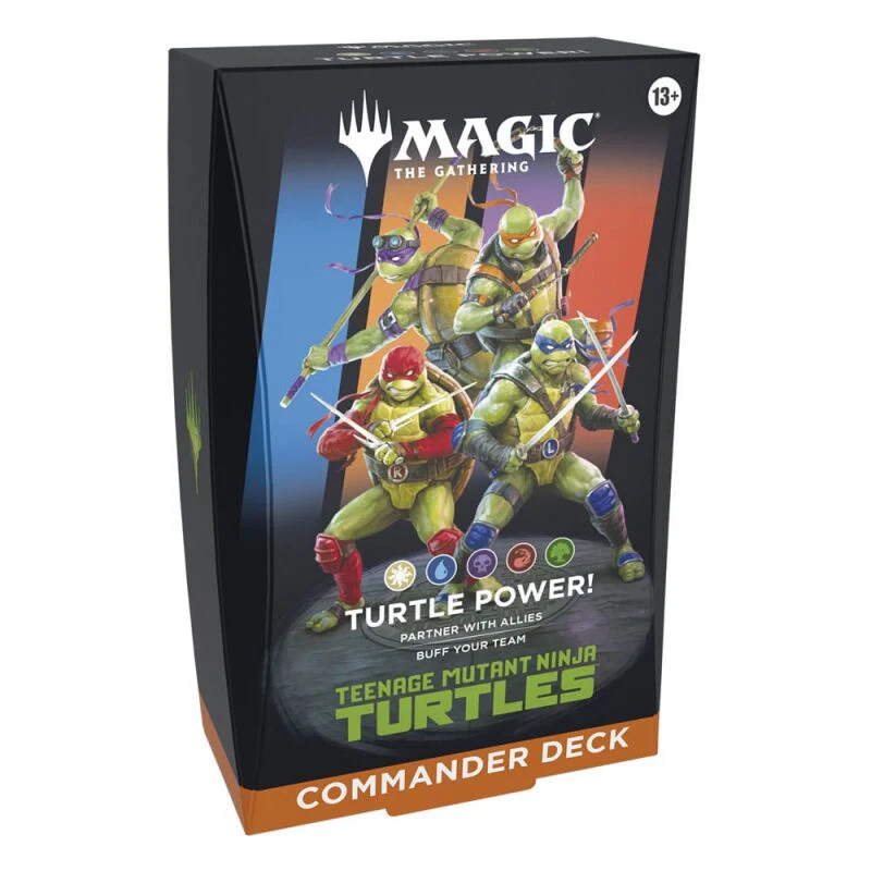 Magic The Gathering Teenage Mutant Ninja Turtles Mazzo Commander ENG