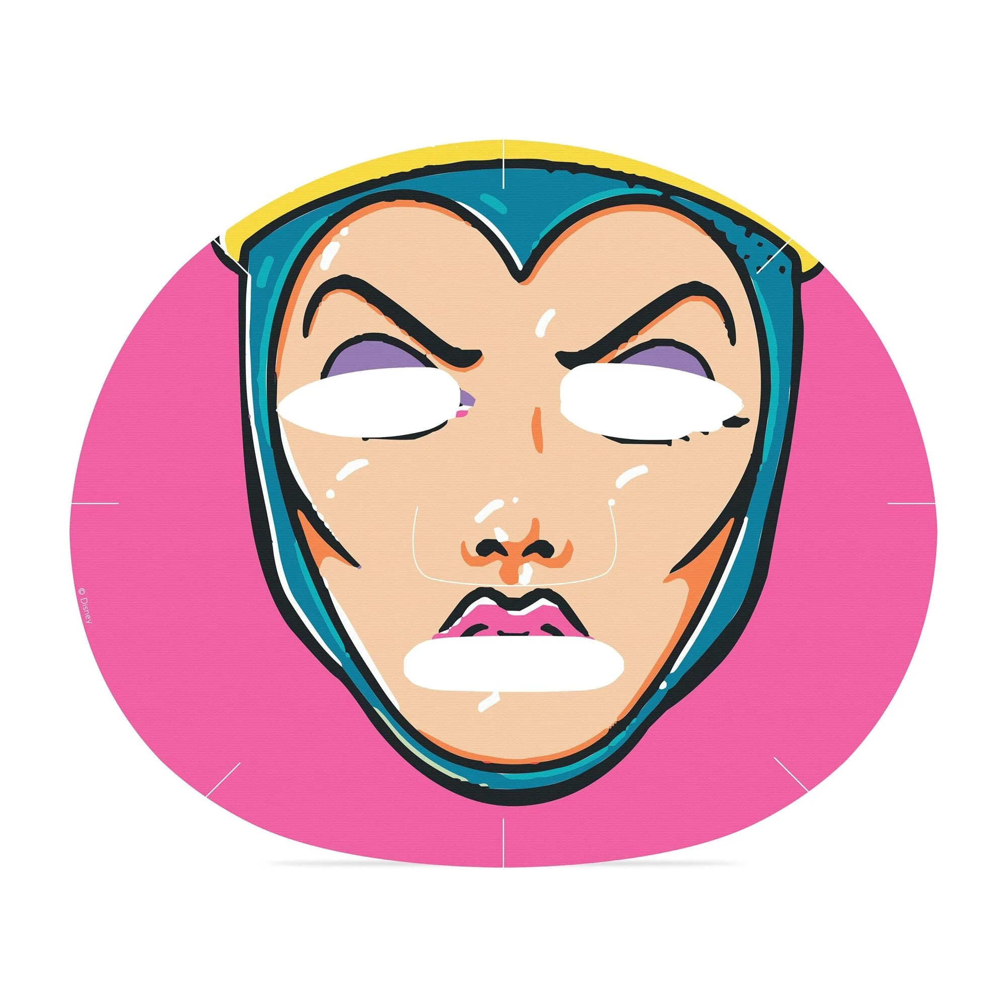 Maschera Viso in Tessuto Mad Beauty Disney Wicked Villains Evil Queen - Image 2