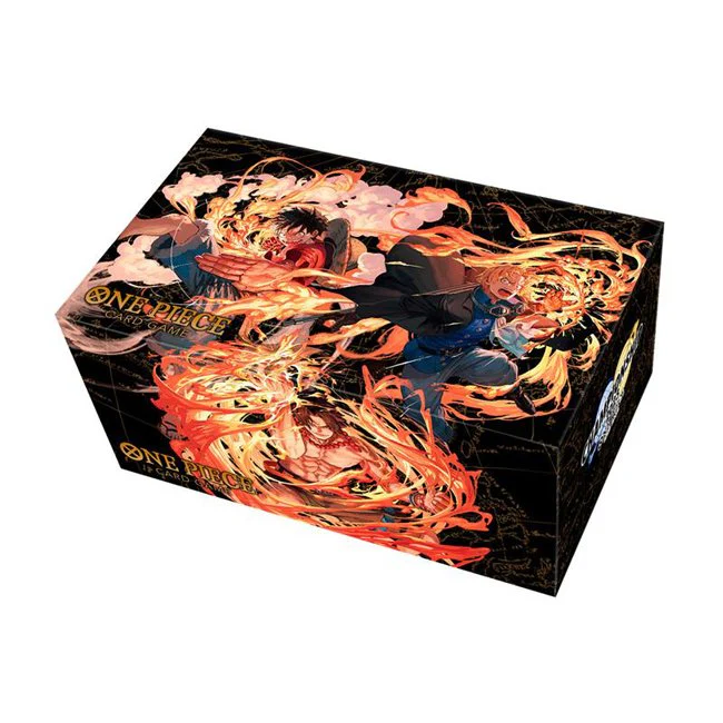 One Piece Card Game Playmat Storage Box and Card Special Good Set - Ace-Sabo-Luffy - Image 3