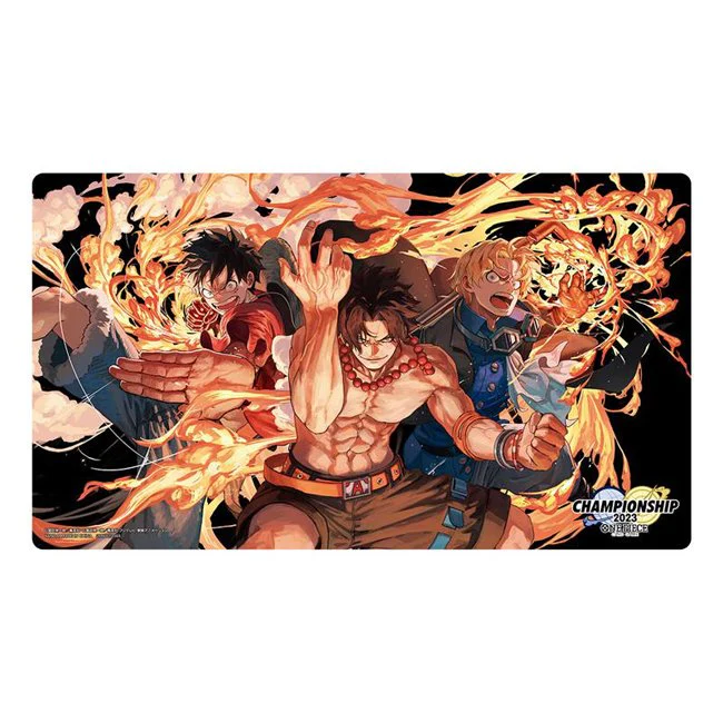 One Piece Card Game Playmat Storage Box and Card Special Good Set - Ace-Sabo-Luffy - Image 4