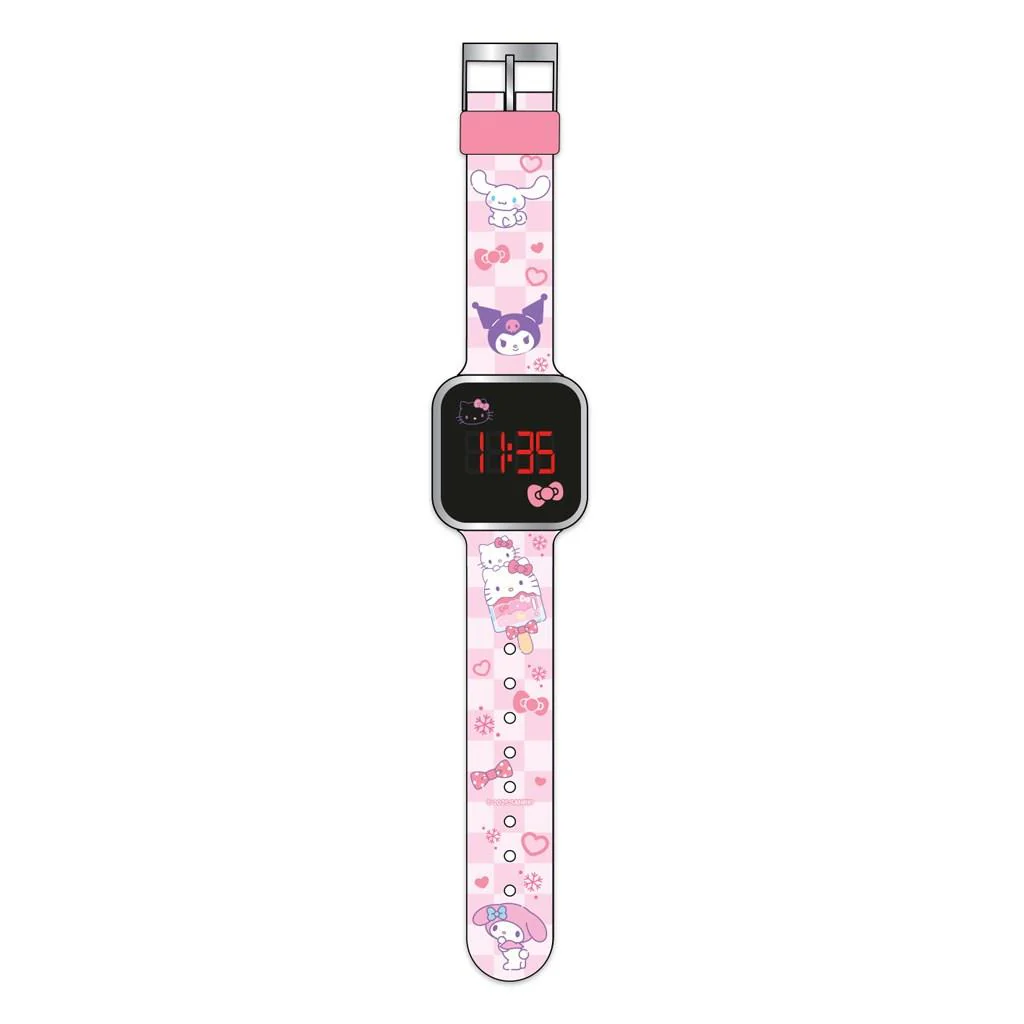 Orologio da Polso Digitale LED Hello Kitty and friends