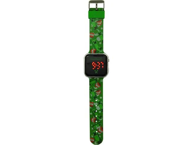 Orologio da Polso Digitale LED Minecraft