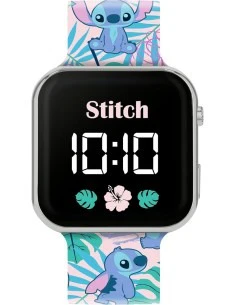 Orologio da Polso Digitale LED Stitch Disney Rosa