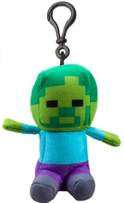 Peluche Bag Clip Minecraft 13 cm