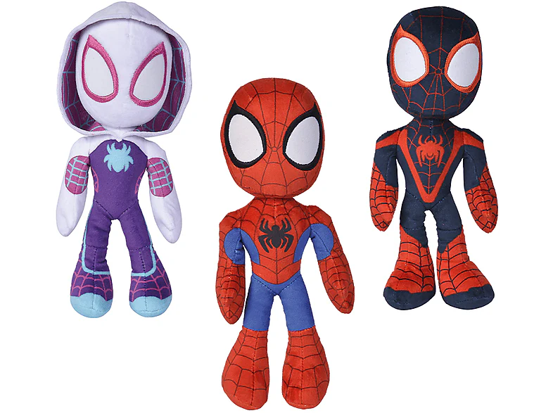 Peluche Spider man Glow in The Dark Marvel 25cm