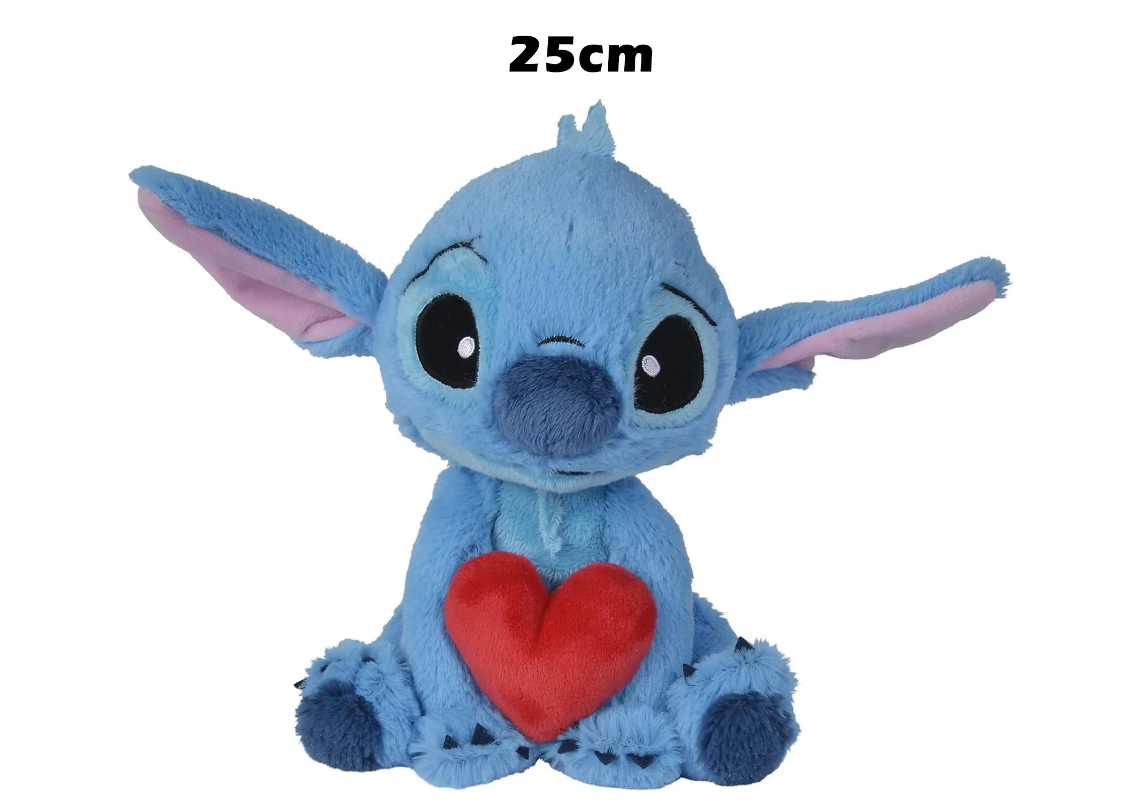 Peluche Stitch con Cuore Disney 25 cm