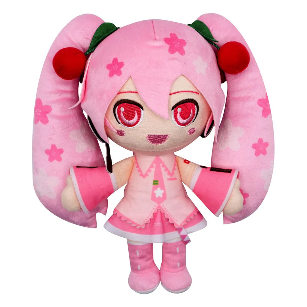Peluche Vocaloid Sakura Miku 28 cm