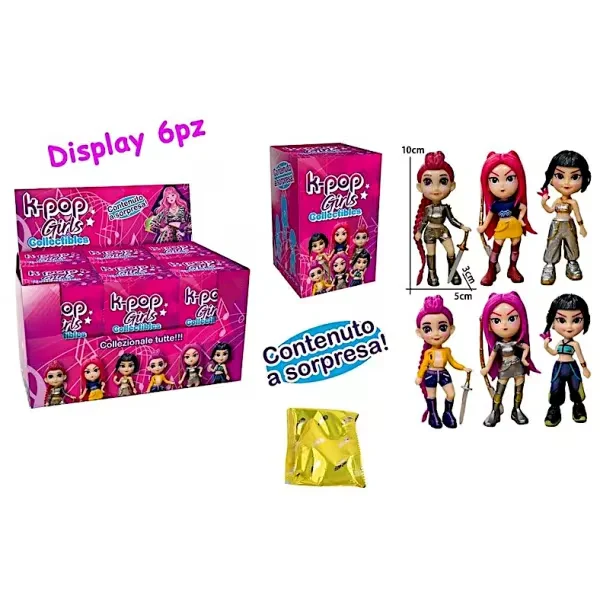 Personaggio Mini K-Pop Idols 10 cm