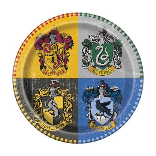 Piatto grande a tema Harry Potter 8pz