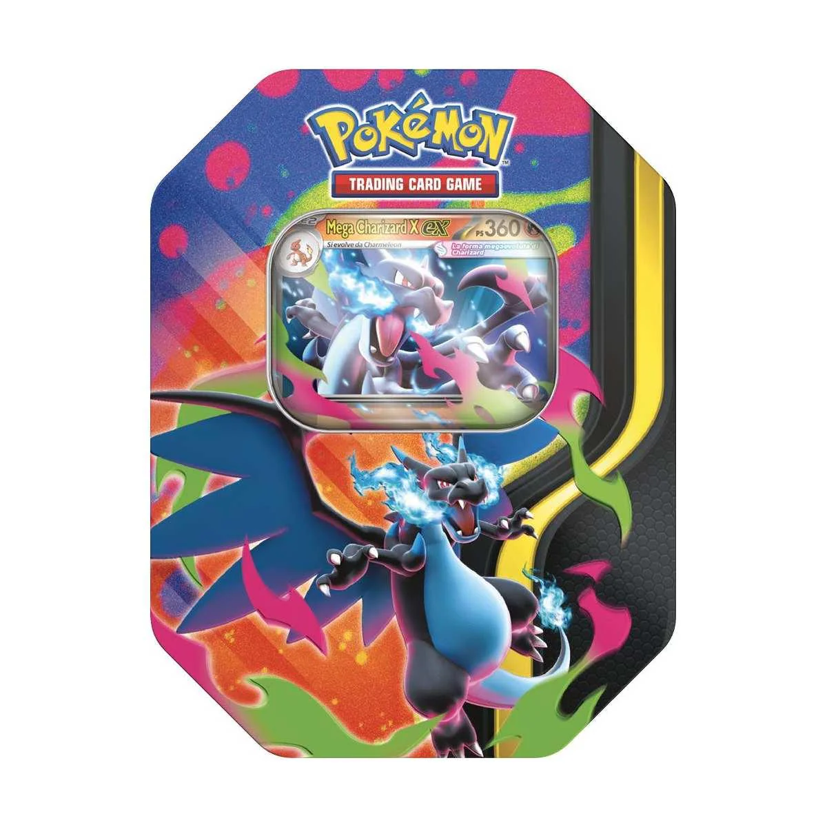 Pokemon Mega Charizard EX Tin italiano - Image 2