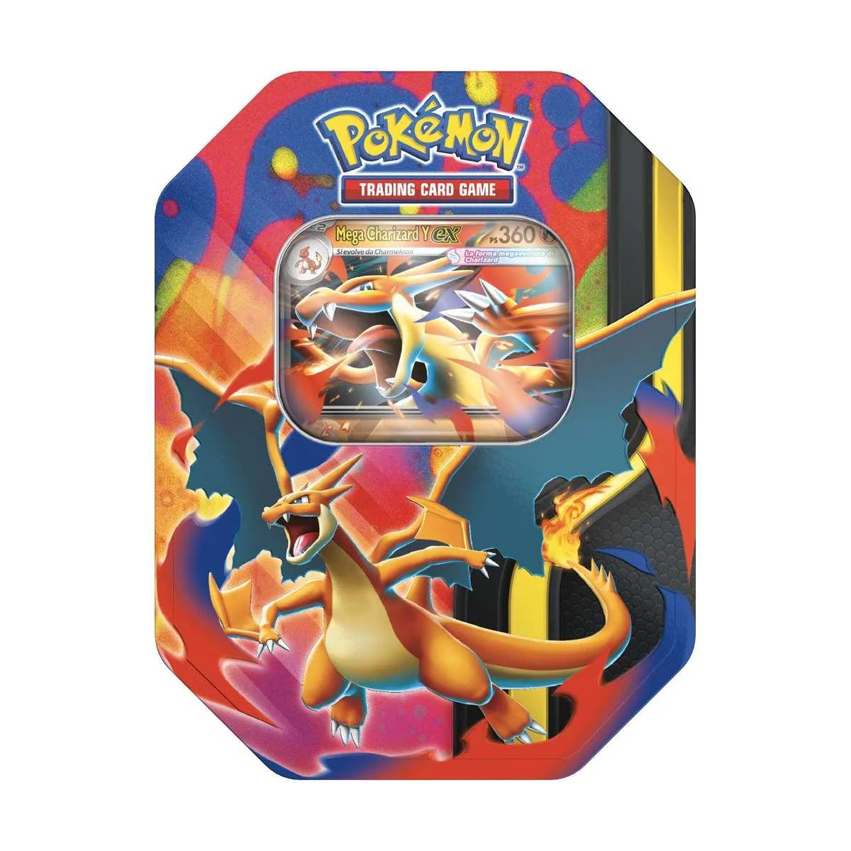 Pokemon Mega Charizard EX Tin italiano - Image 3