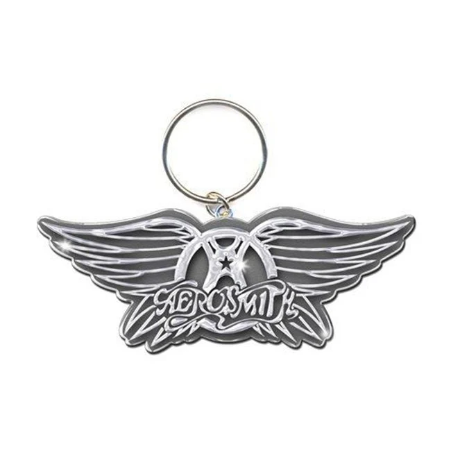 Portachiave Aerosmith in metallo