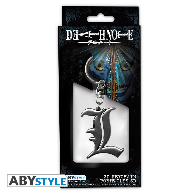 Portachiavi 3D L Death Note – Gadget Anime Ufficiale - Image 2