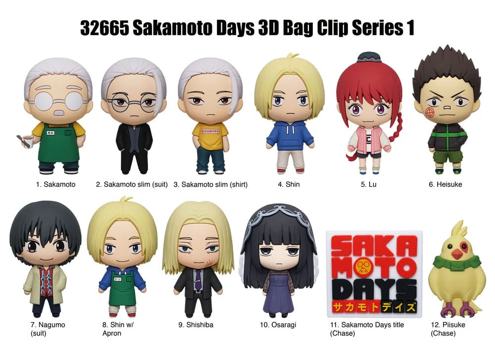Portachiavi 3D PVC Sakamoto Days - Image 2