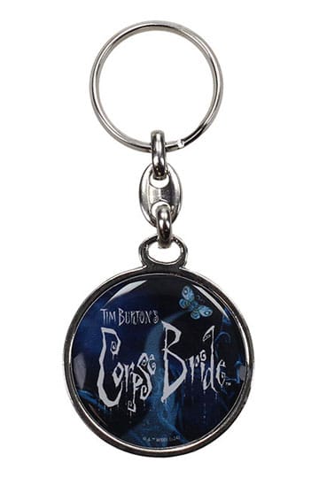 Portachiavi Corpse Bride La Sposa Cadavere Logo metallo