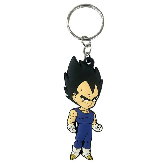 Portachiavi Dragon Ball Vegeta in Gomma