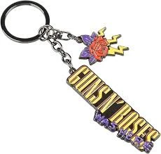 Portachiavi Guns N Roses in metallo