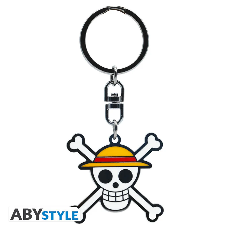 Portachiavi in metallo One Piece Logo